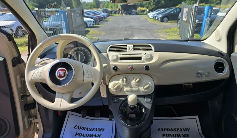 Fiat 500 1,2 benzynka w pięknym kolorze 70 KM !!! full