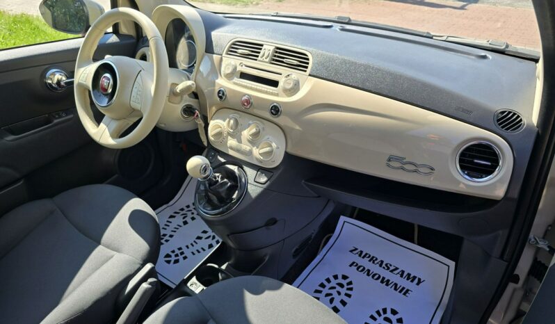 Fiat 500 1,2 benzynka w pięknym kolorze 70 KM !!! full