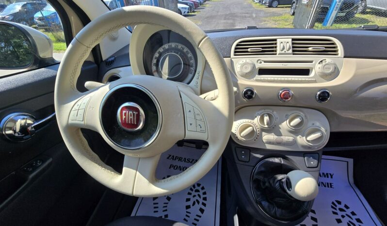Fiat 500 1,2 benzynka w pięknym kolorze 70 KM !!! full