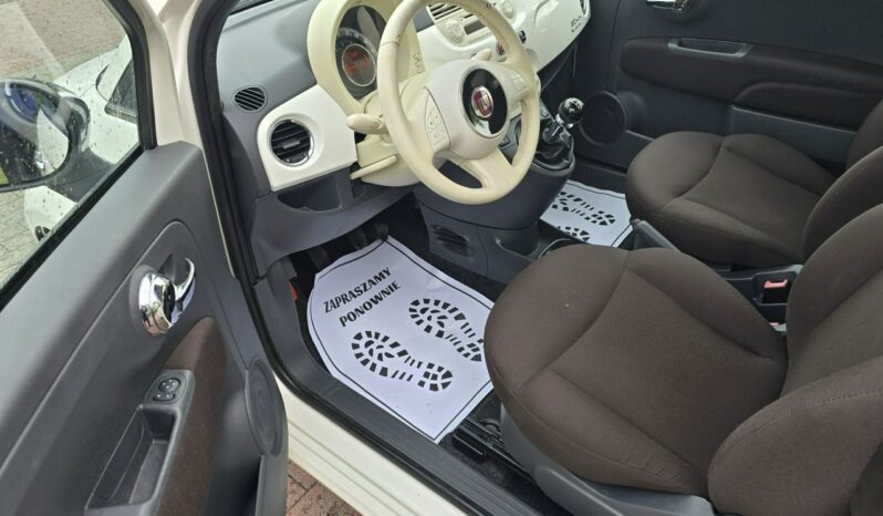 Fiat 500 1,2 benzyna 2014rok w ładnym białym kolorze 131 tyś km !!! full